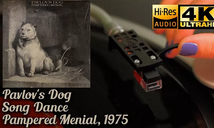 Pavlov's Dog - Song Dance (Pampered Menial), 1975, Vinyl video 4K, 24bit/96kHz