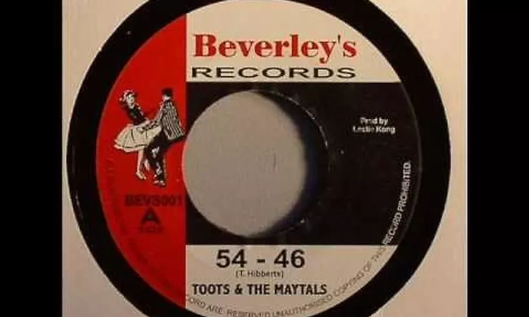 TOOTS AND THE MAYTALS - 54-46 WAS MY NUMBER - DUB VERSION (VERSION DUB)