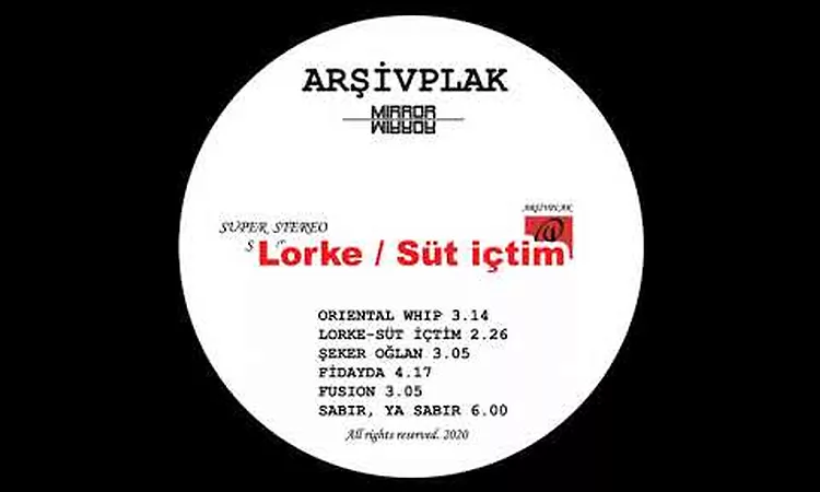Ar?ivplak - Mirror / Turkish Disco Folk
