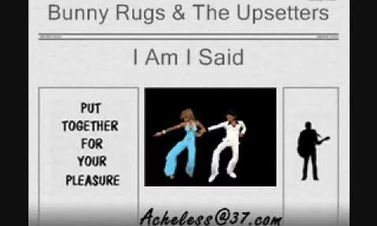 Bunny Rugs - I Am I Said