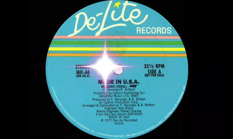 Made in U.S.A - Melodies (De-Lite Records 1977)